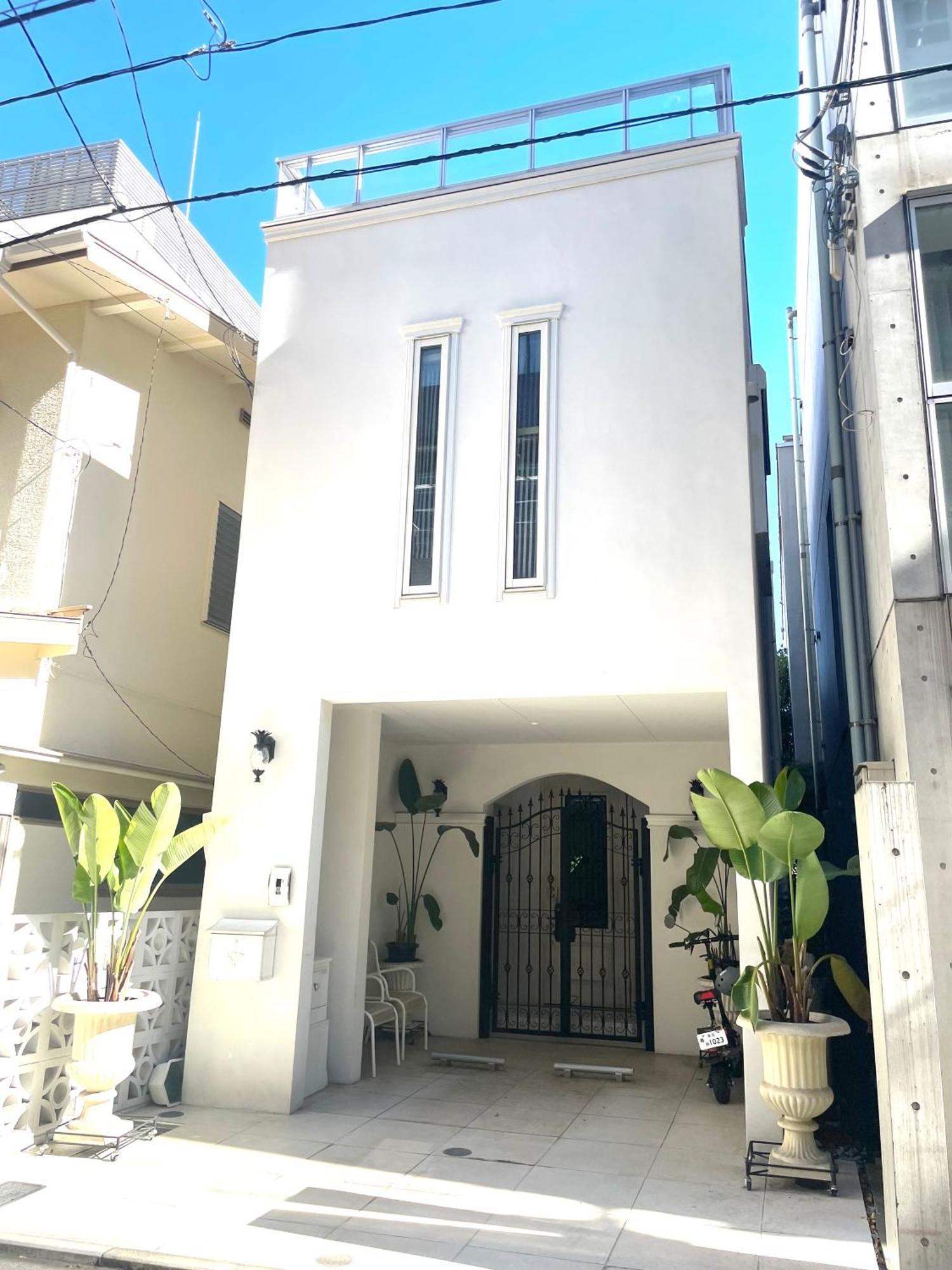 Small Villa Tokyo: Shibuya-Adjacent Pet-Friendly House Exterior photo